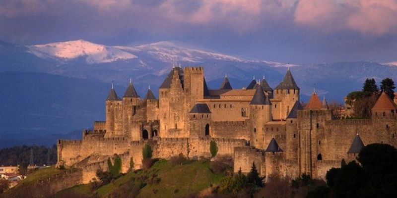 carcassonne paysage